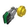 Spring applied pneumatic caliper brake model SPL-N3